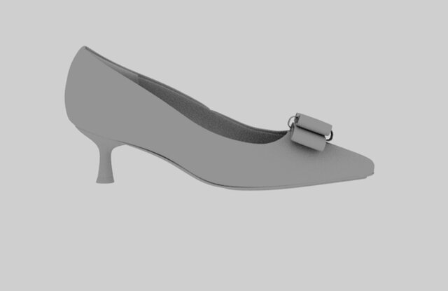 3D model of Ladies Shoe 3D Modeling