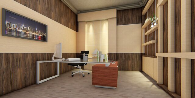 Office Interior Design & Visualization
