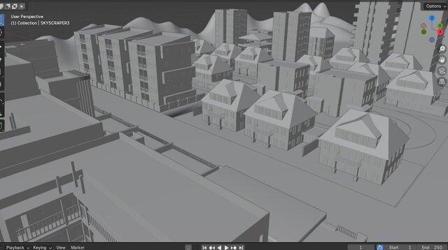 Town Environment Project – WIP (Modeling Phase)