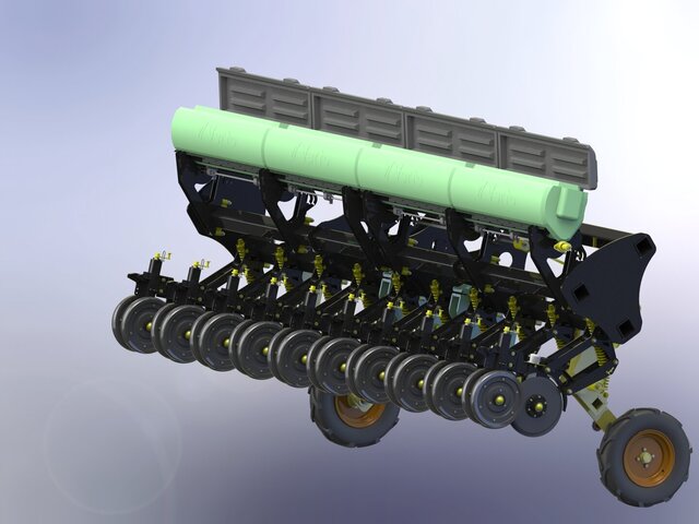 3D model of mini Seeder