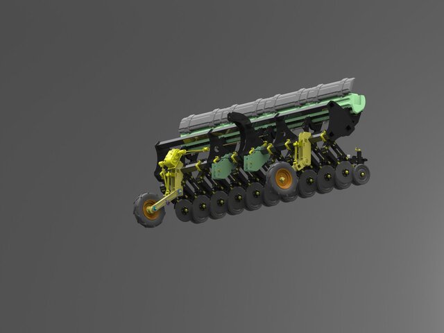 3D model of mini Seeder