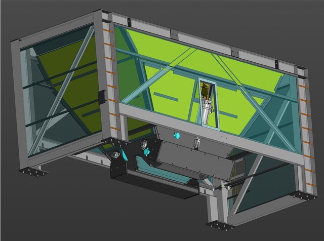 3D model of Section of the asphalt manufacturing plant