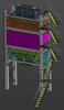 Section of the asphalt manufacturing plant design by pan_roman