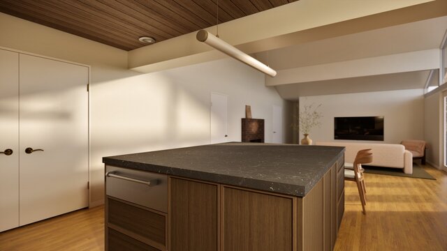 3D model of Kitchen 3D Renders
