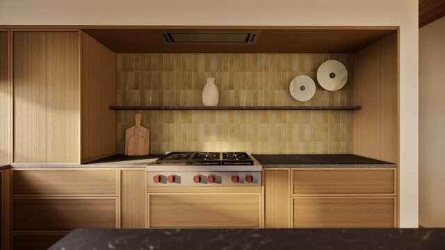 3D model of Kitchen 3D Renders