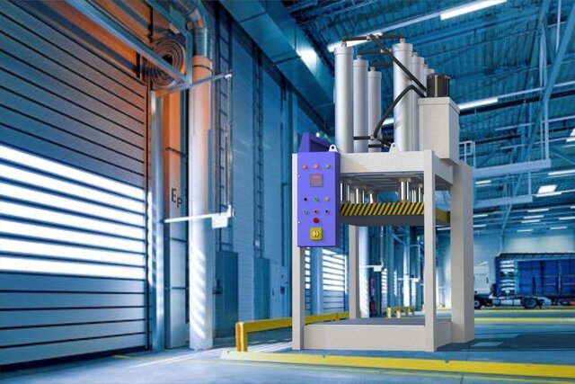 Heavy-Industry Engineering ( Hydraulic Cold Press for Wooden Ply )