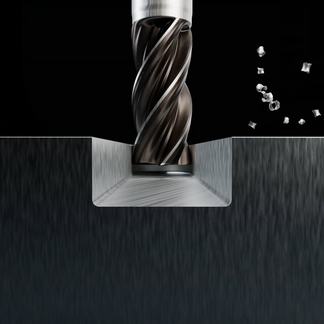Carbide End Mill – Blender Product Images – image 3 of 3