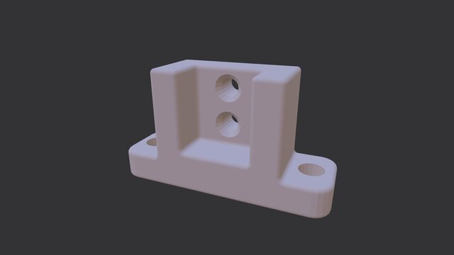 Mounting Bracket with Two Central Holes – image 7 of 7