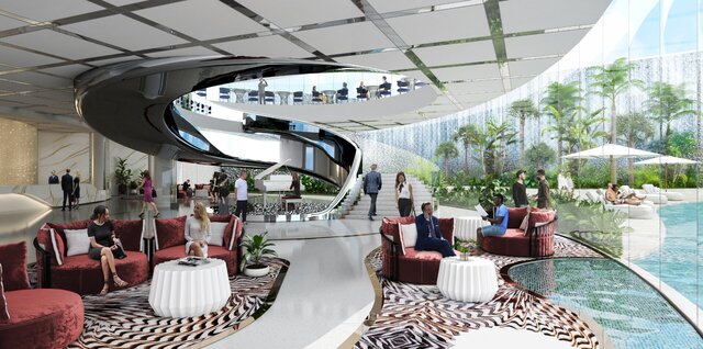 3D model of Realistic interior rendering