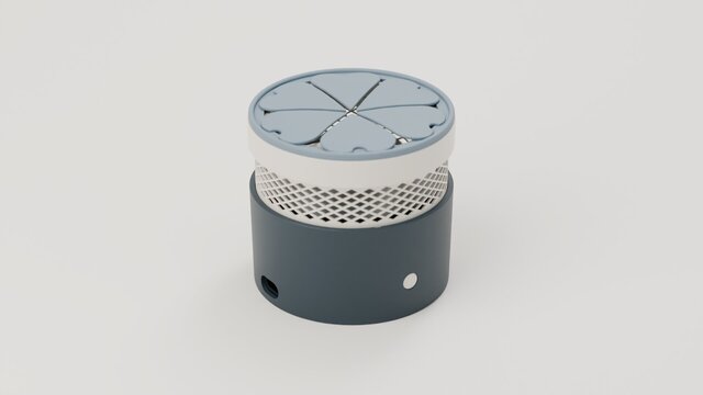 Portable Smart Coffee Warmer – 3D CAD Design & Renders – image 3 of 13