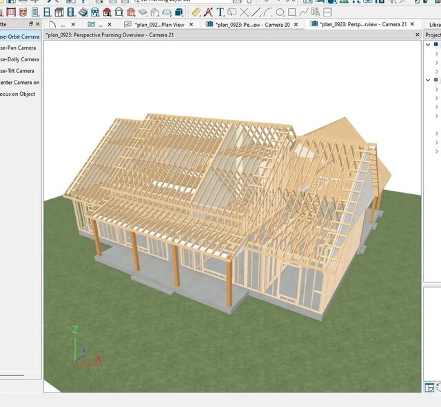 3D model of Framing Project