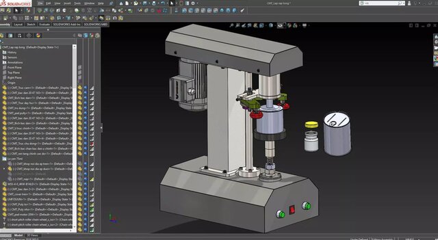 3D model of Machine Design Service