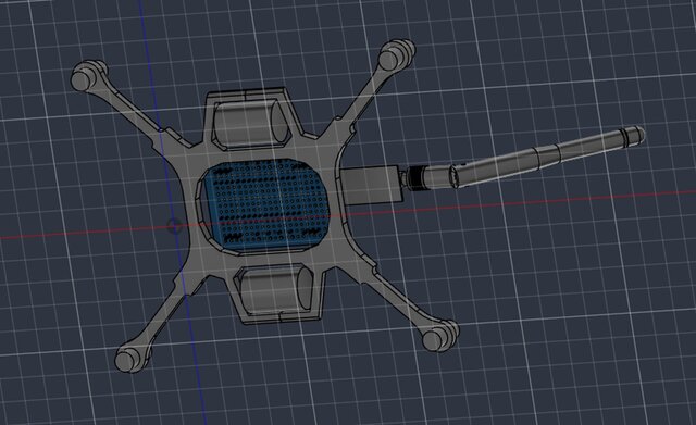 3D model of Small Drone