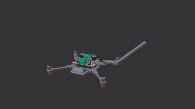 3D model of Small Drone