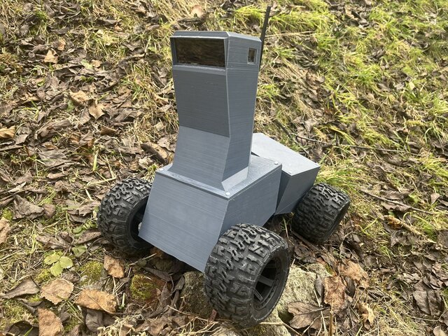 Autonomous Ground Robot — Wildlife Detection System (PCB + Embedded AI)