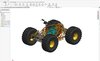 Off-Road ATV – Complete Mechanical Design design by omerfaruky