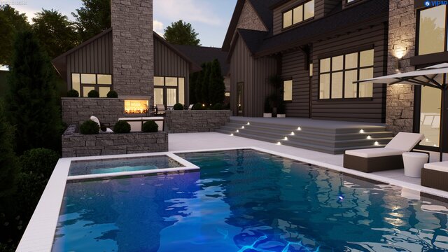 3D model of Arrington Road Residence(USA)