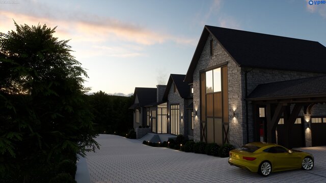3D model of Arrington Road Residence(USA)