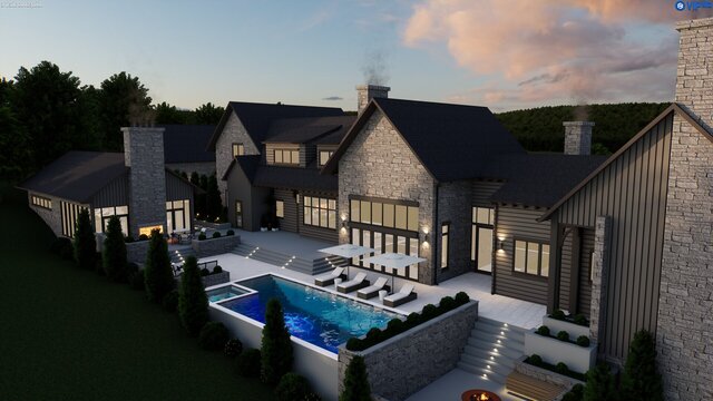 3D model of Arrington Road Residence(USA)