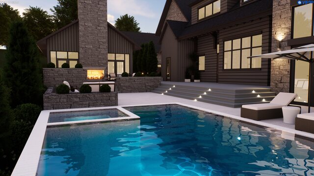 3D model of Arrington Road Residence(USA)