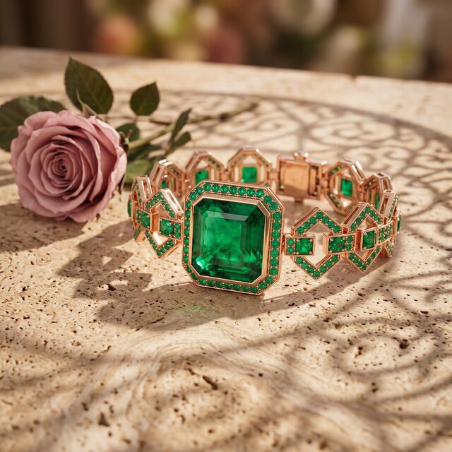 Luxury Jewelry Collection: From Technical Sketch to Hyper-Realistic 3D Render