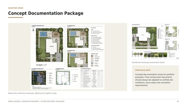 3D model of 01_cover_03_residential_landscape_plan