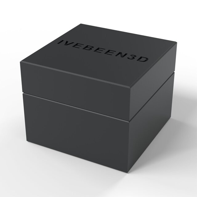 Ring box with spring latch (3D printed) – image 1 of 3