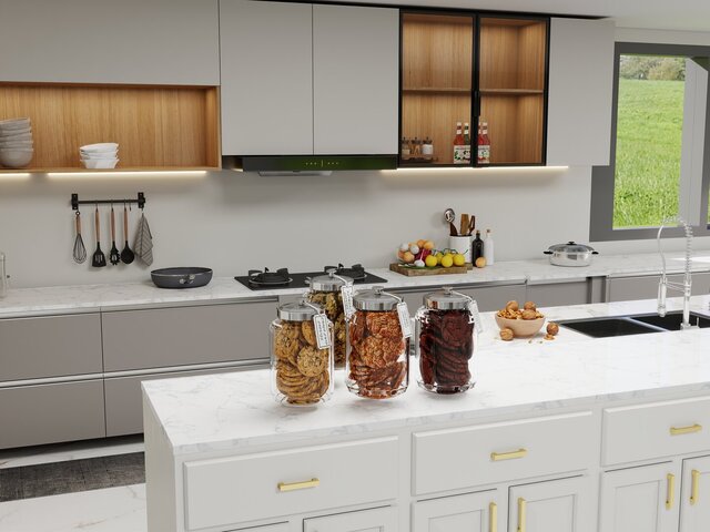 3D model of Modern 3-Bedroom House | Interior & Exterior 3D Visualization