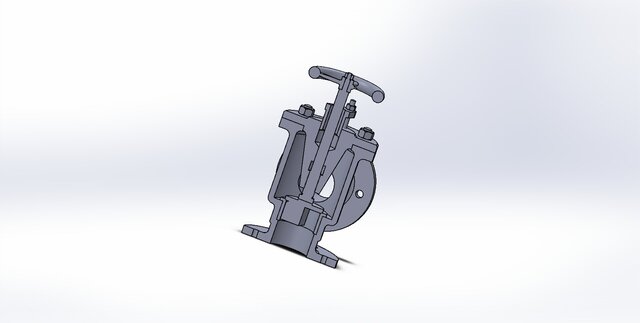 3D model of feed-check-valve