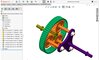 Integrated Planetary Gear System design by andrewe