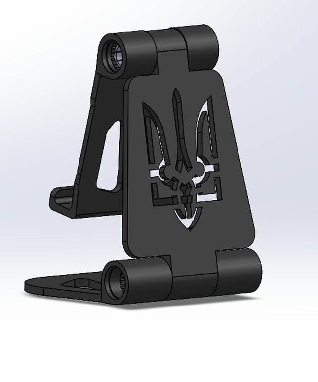 Foldable Adjustable Phone Stand – Mechanical Assembly