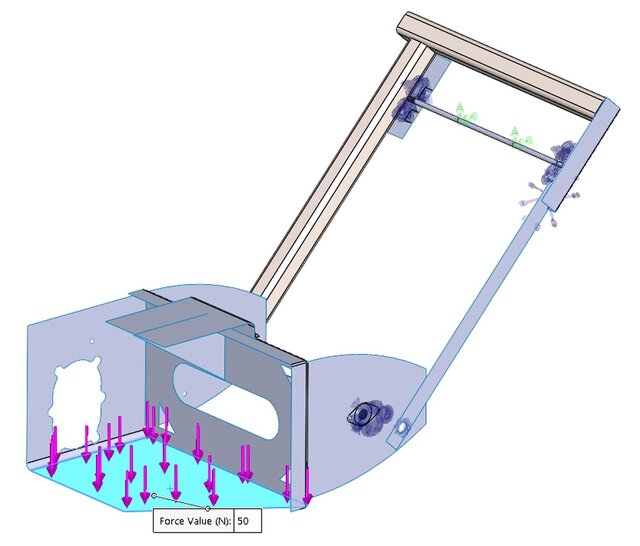 3D model of Motorized Date Palm Climbing Machine
