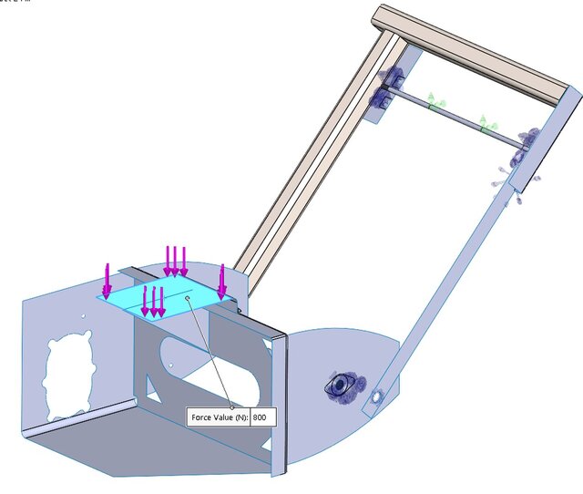 3D model of Motorized Date Palm Climbing Machine