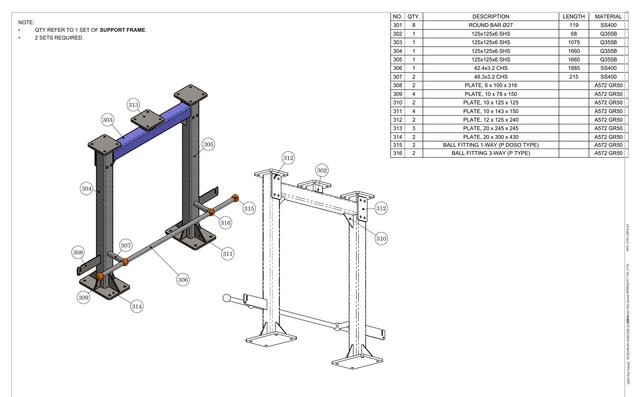 3D model of Industrial Pedestrian Shedder