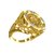 Coin Bezel Ring for Gold Dollar