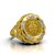Coin Bezel Ring for Gold Dollar