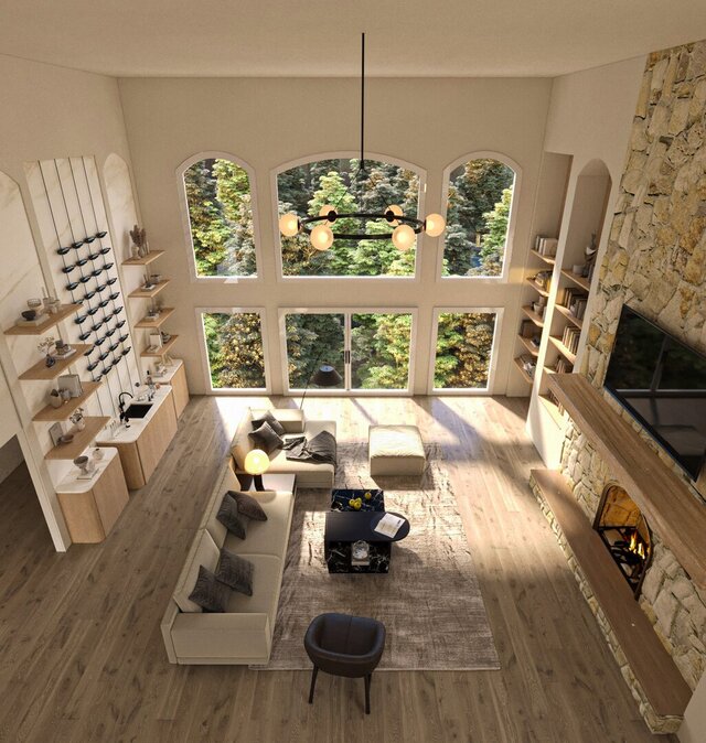 Living Room Renovation & Space Planning | USA – image 3 of 3