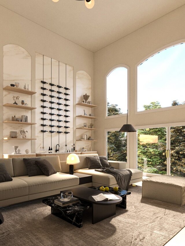 Living Room Renovation & Space Planning | USA – image 2 of 3