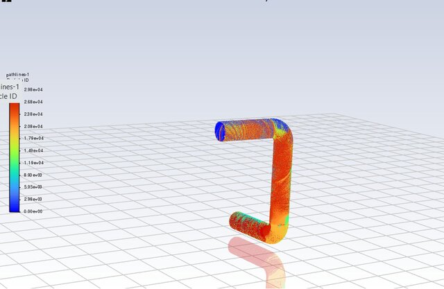 3D model of CFD erosion Analysis of pipe Elbow