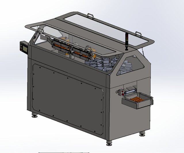 3D model of Equipamento industrial para o ramo alimentício
