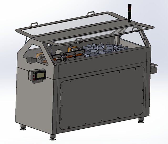 3D model of Equipamento industrial para o ramo alimentício