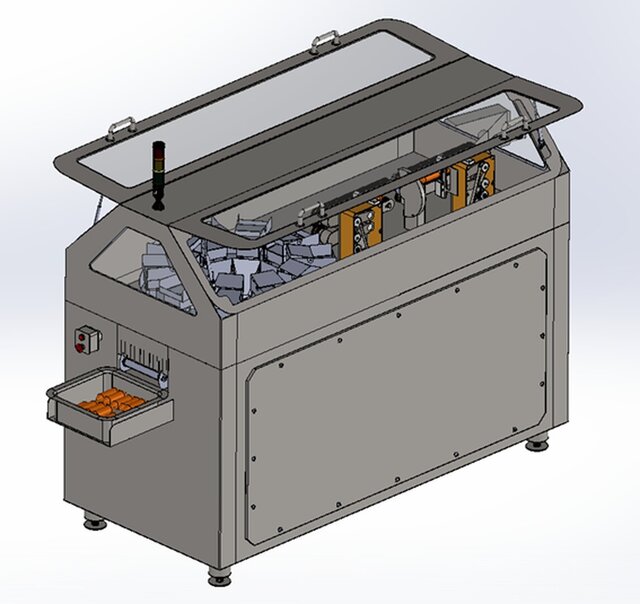 3D model of Equipamento industrial para o ramo alimentício