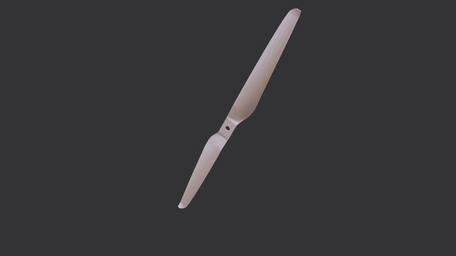 3D model of UAV VTOL Fixedwing With Tilt System