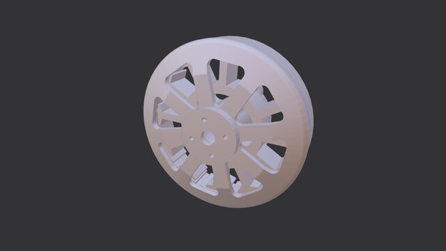 3D model of UAV VTOL Fixedwing With Tilt System