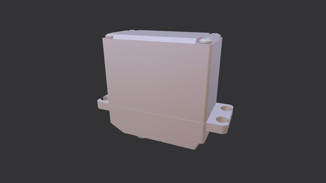 3D model of UAV VTOL Fixedwing With Tilt System