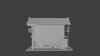 Japanese Street House — 3D Environment design by RohVix3D