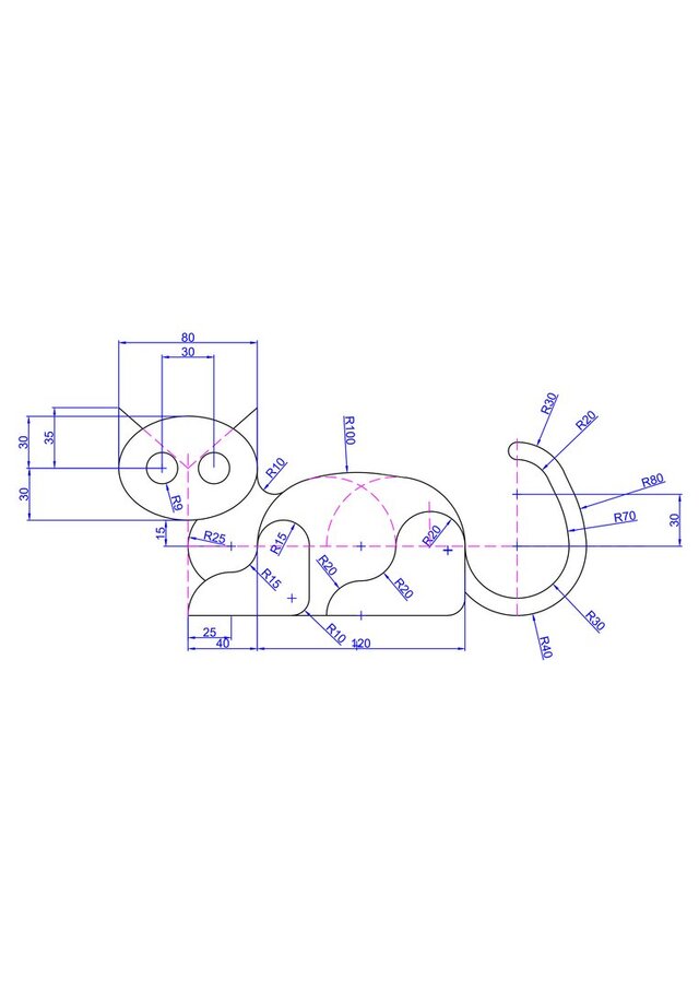 3D model of Mechanical Components 2D CAD Drafting Portfolio