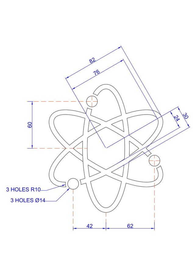 3D model of Mechanical Components 2D CAD Drafting Portfolio
