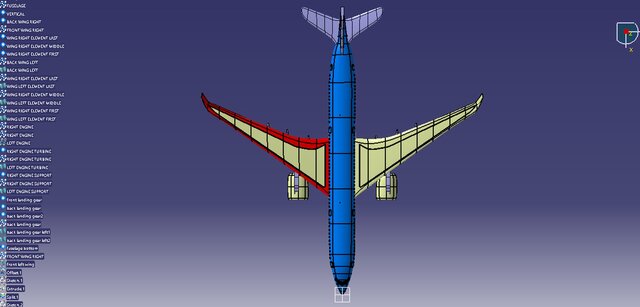 3D model of A350