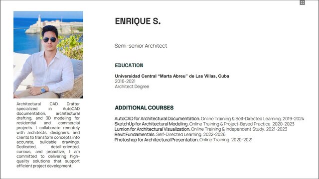 Architectural CAD Drafting and 3D Modeling / Rendering Portfolio - Enrique Soler – image 2 of 21